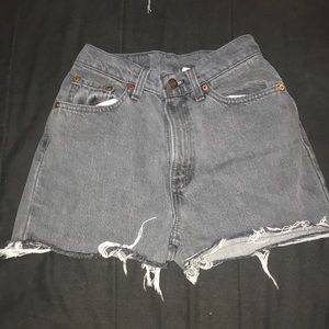 High waisted shorts